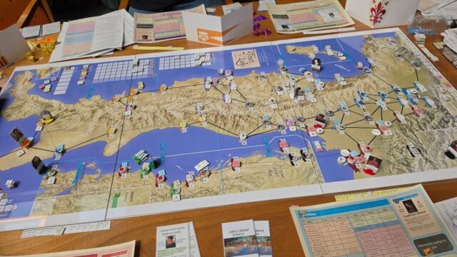 NEW POST: Spring is here! And it’s time for a trip to the nation's capital for Circle DC, an annual historical gaming convention held by Fort Circle. Here's what I did and played in Washington, D.C. 

https://www.boardgamemeeplelady.com/2026/04/24/circle-dc-2026-foxes-and-lions-hammer-and-sickle-rooster-and-owl/

#boardgames #bgg #boardgamegeek #wargames #washingtondc